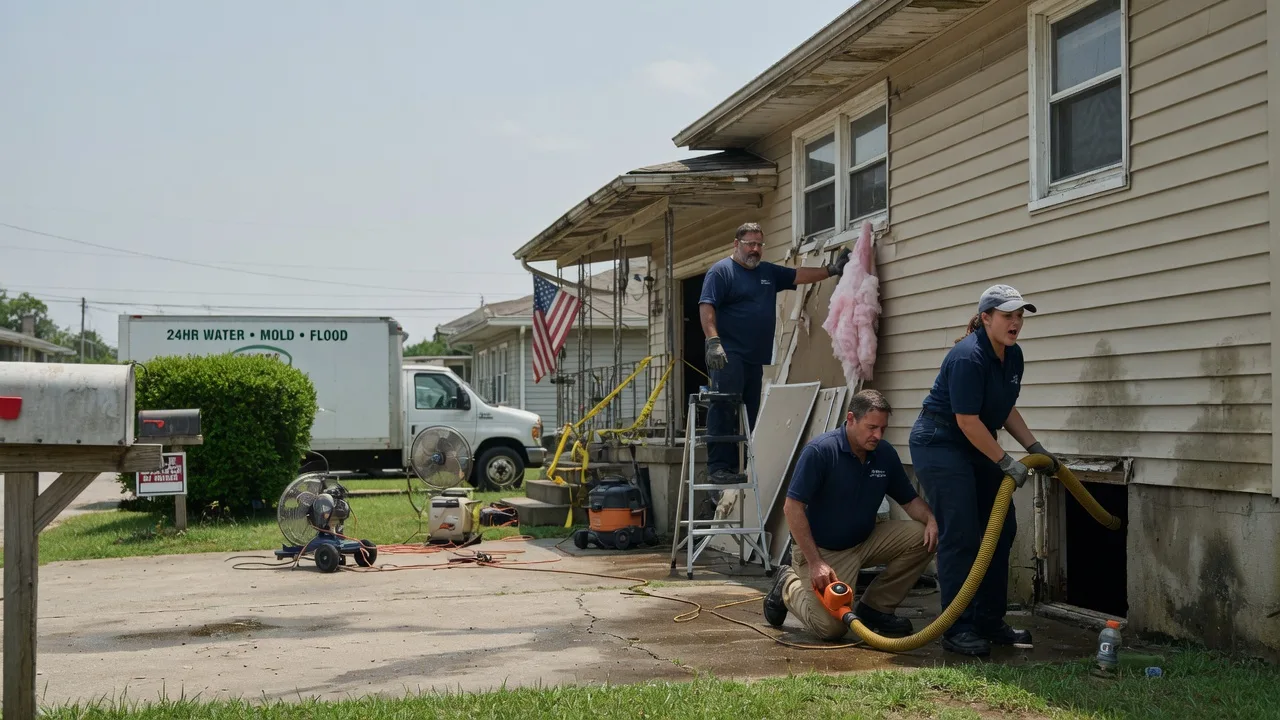 Water Damage Repair in Bunker Hill, IN near me
